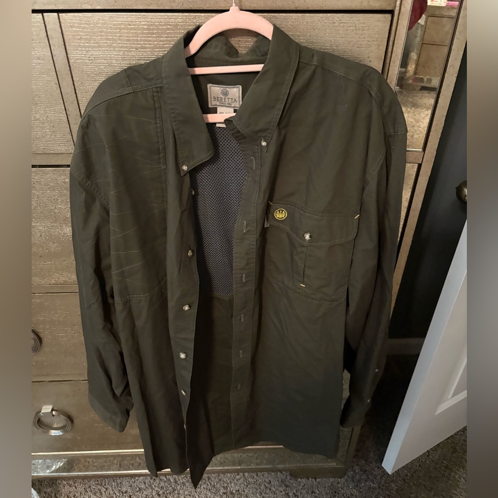 Beretta Men's Olive Hunting Shirt